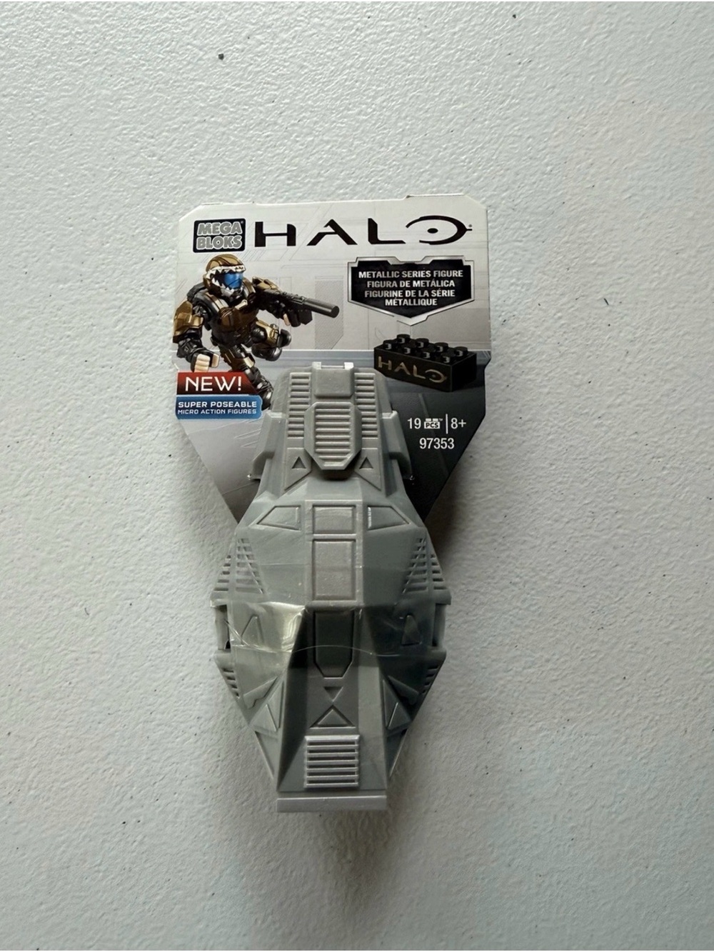 Mega Bloks Halo Figure Metallic Series Brand New